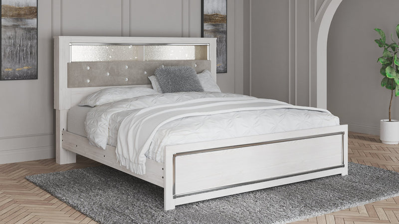 Altyra King Panel Bookcase Bed image