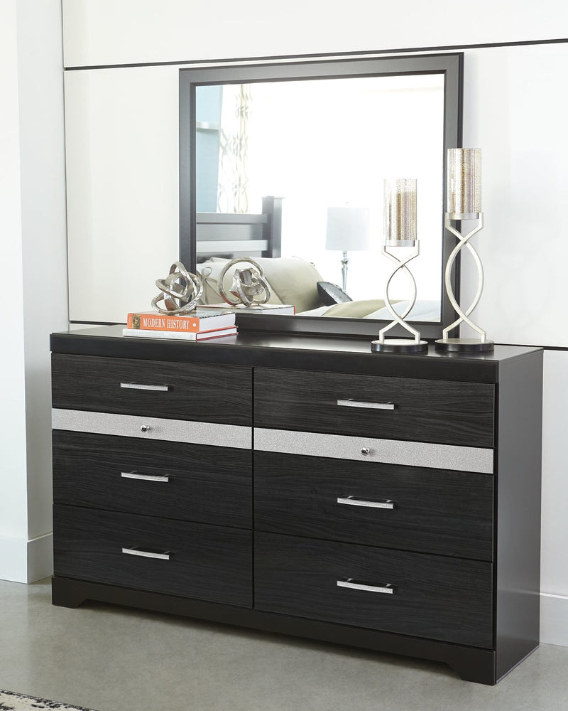 Starberry Dresser and Mirror image