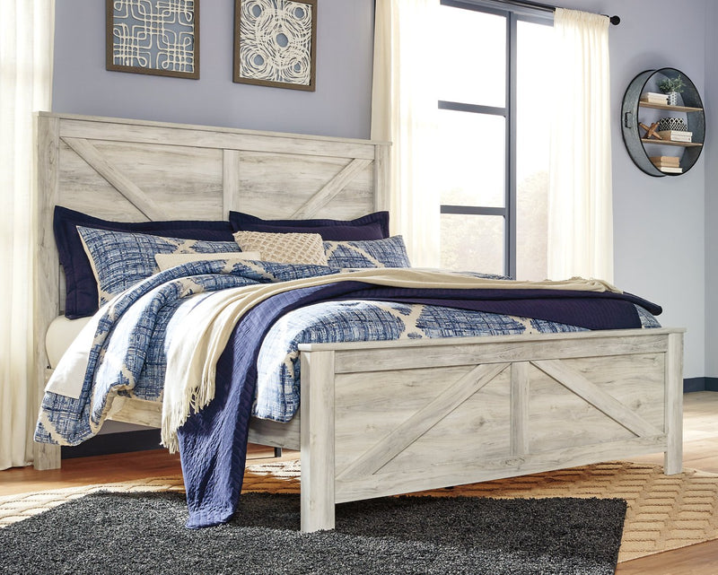 Bellaby King Crossbuck Panel Bed image