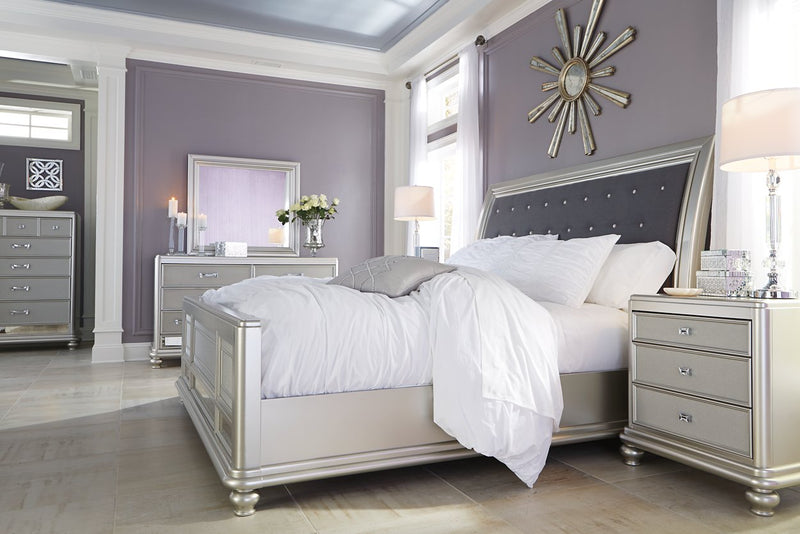 Coralayne King Sleigh Bed image