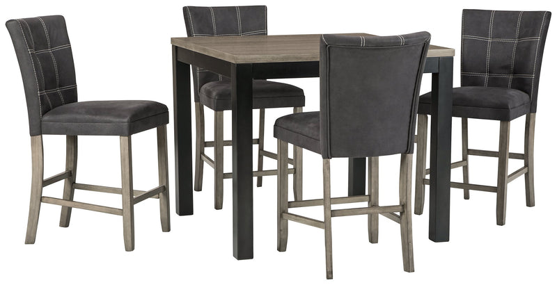 Dontally 5-Piece Counter Height Dining Room Set image