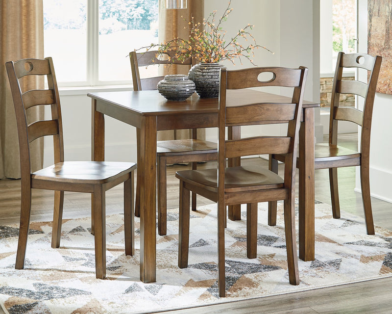 Hazelteen Dining Table and Chairs (Set of 5) image