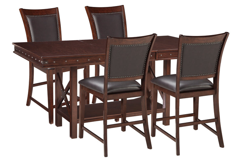 Collenburg 5-Piece Counter Height Dining Room Set image