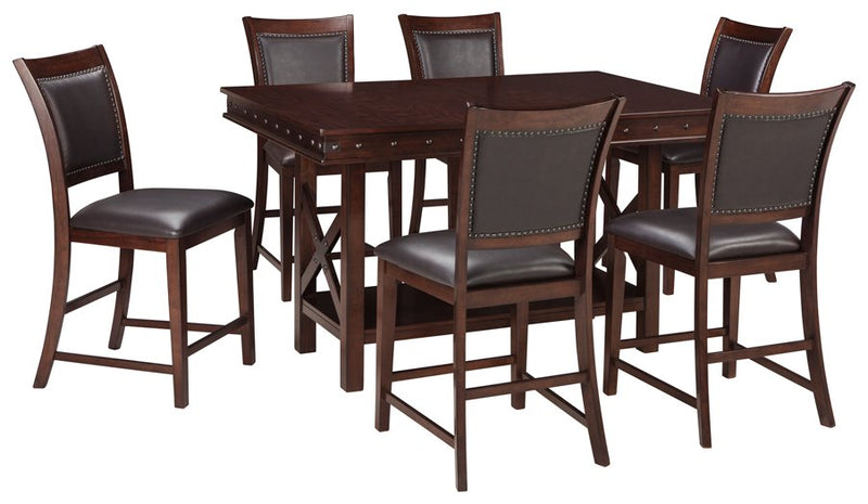 Collenburg 7-Piece Counter Height Dining Room Set image