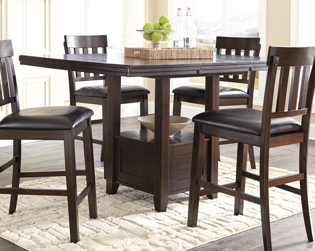 Haddigan Counter Height Dining Extension Table image