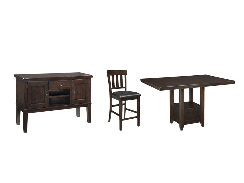 Haddigan 6-Piece Counter Height Dining Room Set image