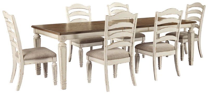 Realyn 7-Piece Dining Room Set image