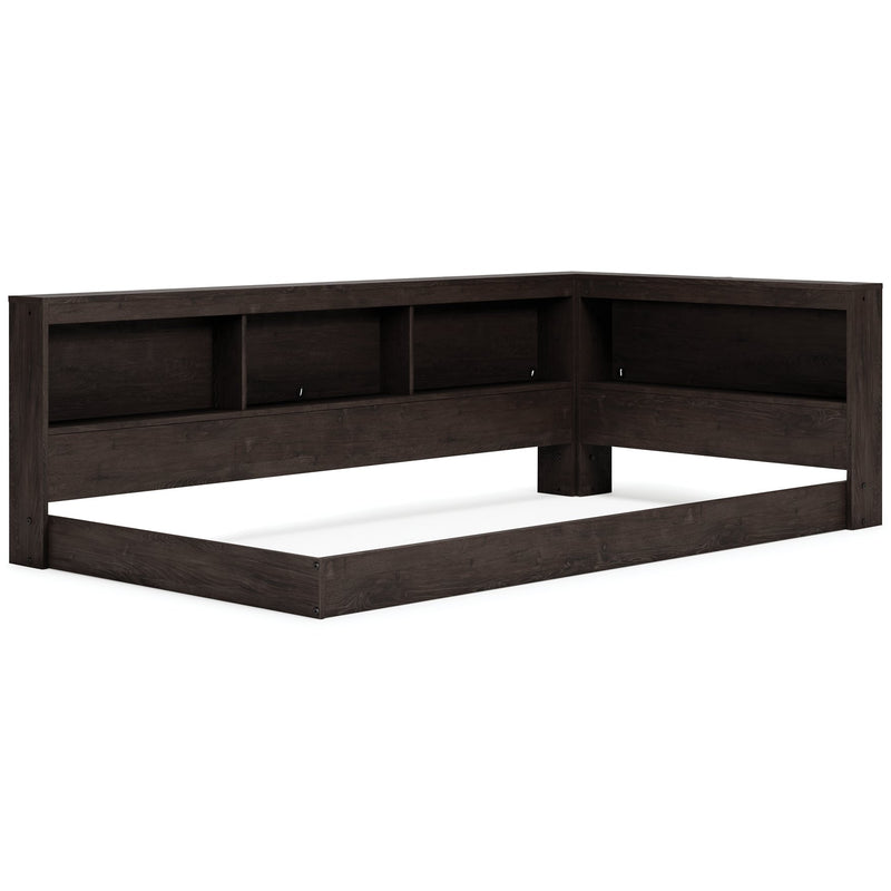 Piperton Twin Bookcase Storage Bed image
