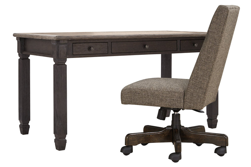 Tyler Creek Home Office Desk with Chair image