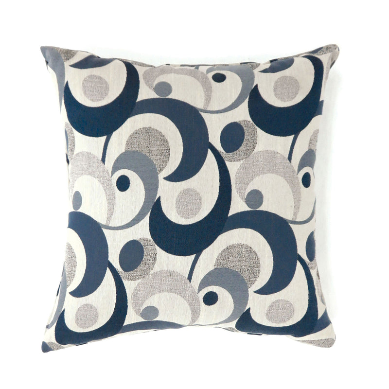 Swoosh Blue 22" X 22" Pillow, Blue (2/CTN) image