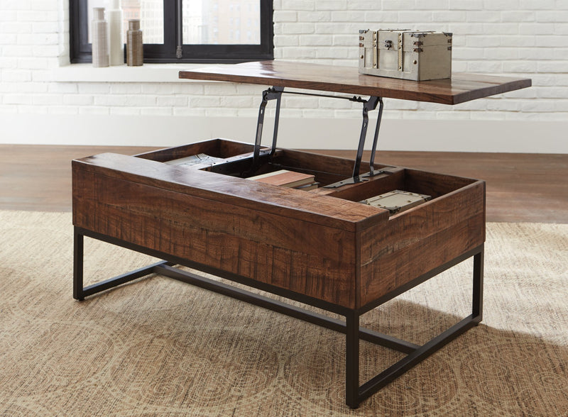 Hirvanton Coffee Table with Lift Top image