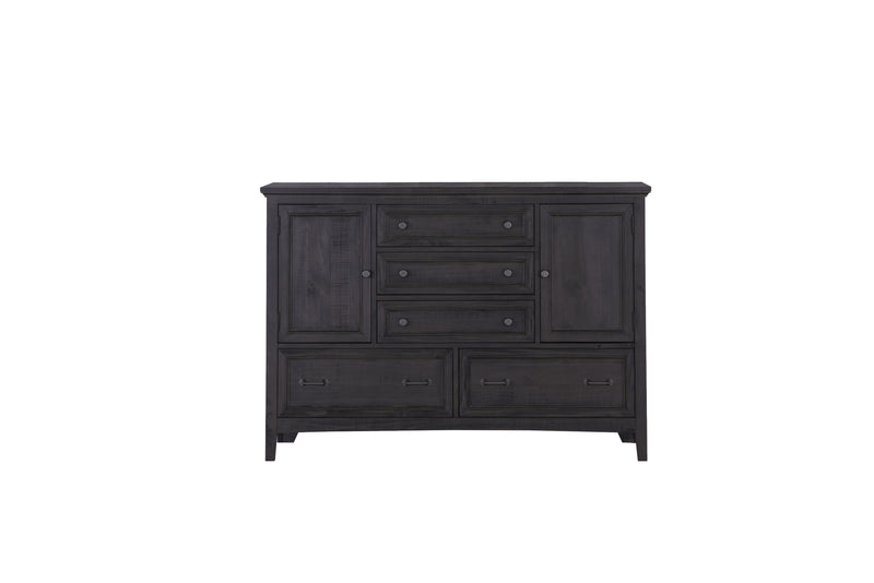 Magnussen Mill River Drawer Dresser in Weathered Charcoal B3803-20 image