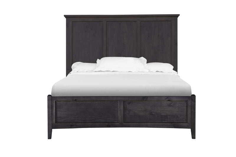 Magnussen Mill River California King Panel Bed in Weathered Charcoal image