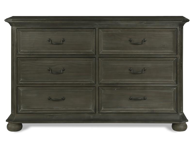 Magnussen Furniture Cheswick Double Drawer Dresser in Washed Linen Grey B4095-22 image