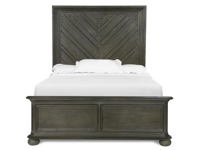 Magnussen Furniture Cheswick Queen Panel Bed in Washed Linen Gray B4095-54 image