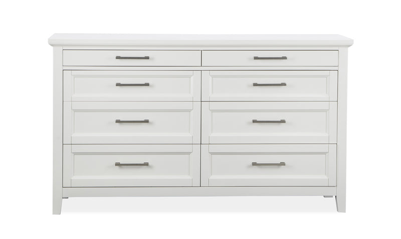 Magnussen Furniture Hadley Grove Double Drawer Dresser in Dove White B4991-22 image