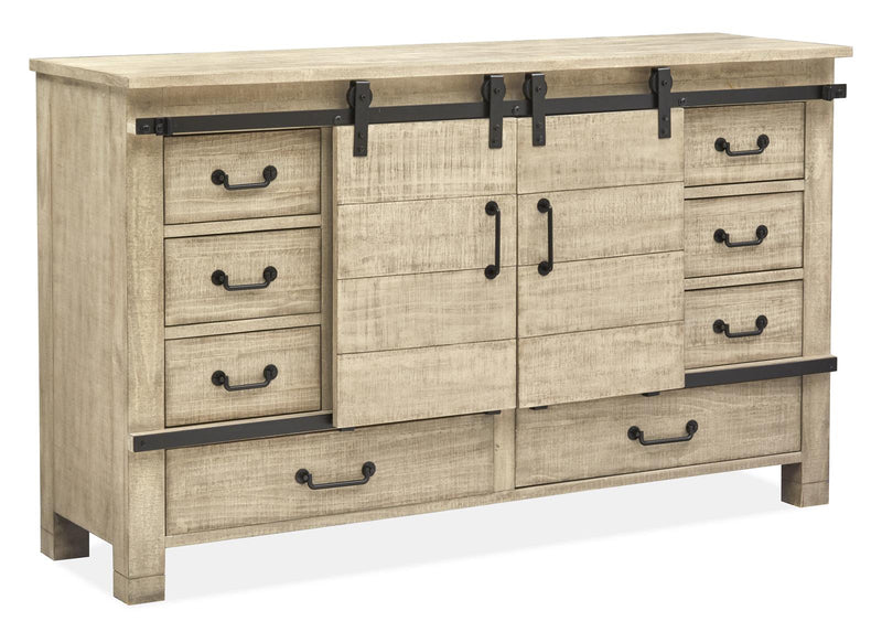 Magnussen Furniture Radcliffe 8 Drawer Door Dresser in Sanibel B5005-24 image