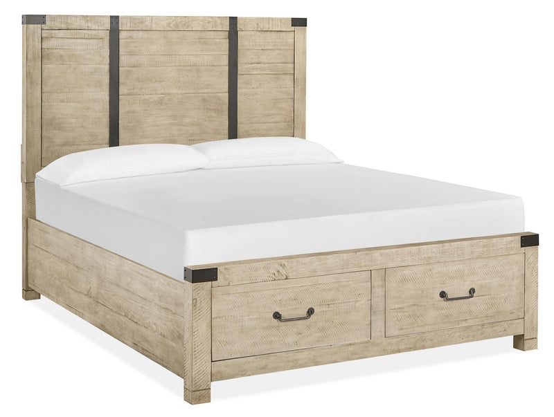 Magnussen Furniture Radcliffe King Panel Storage Bed in Sanibel B5005-65 image