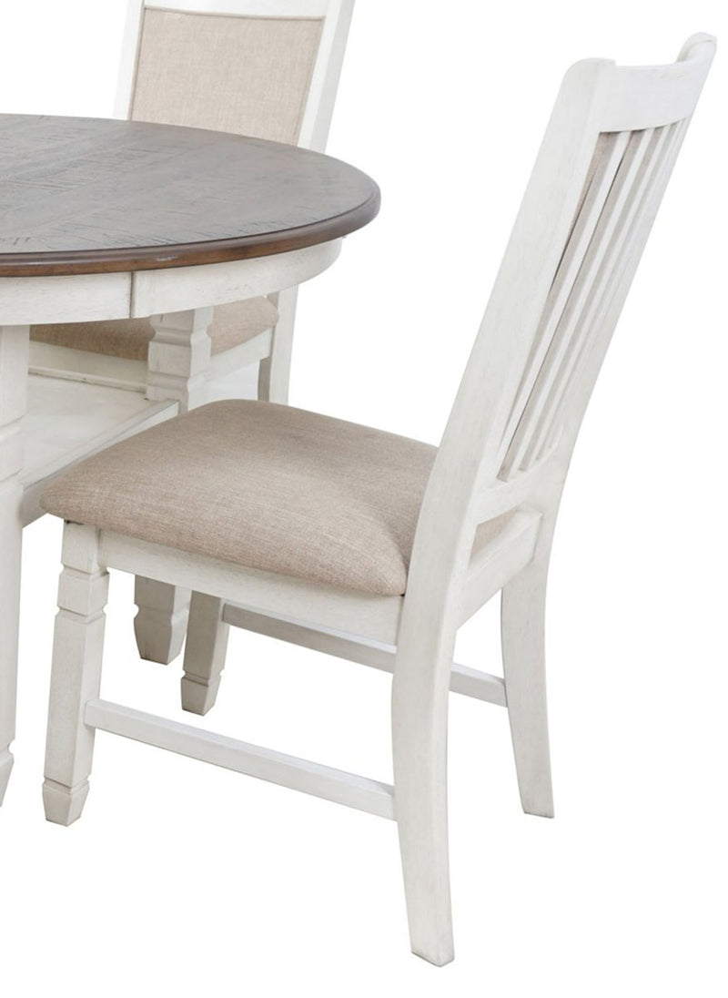 New Classic Furniture Prairie Point Side Chair in White (Set of 2) D058W-20 image