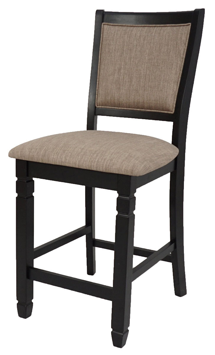 New Classic Furniture Prairie Point Counter Height Chair in Black (Set of 2) D058B-22 image