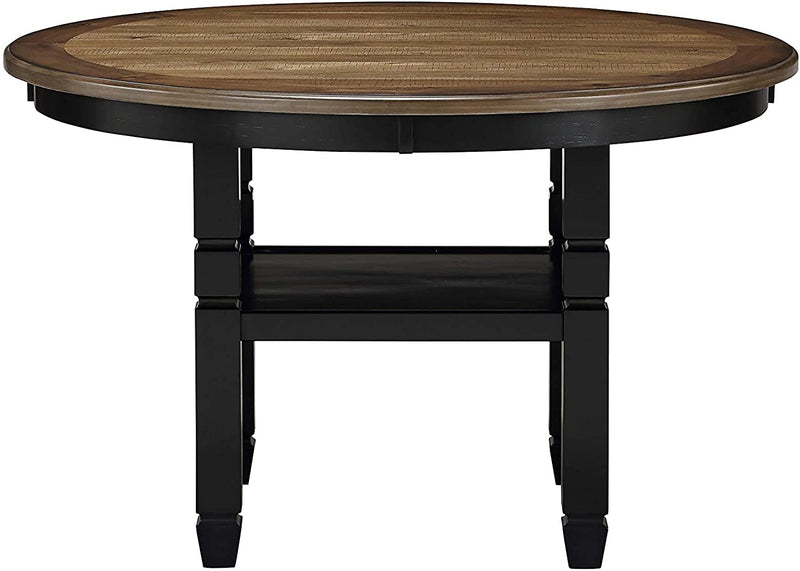 New Classic Furniture Prairie Point 47" Round Dining Table in Black D058B-11 image