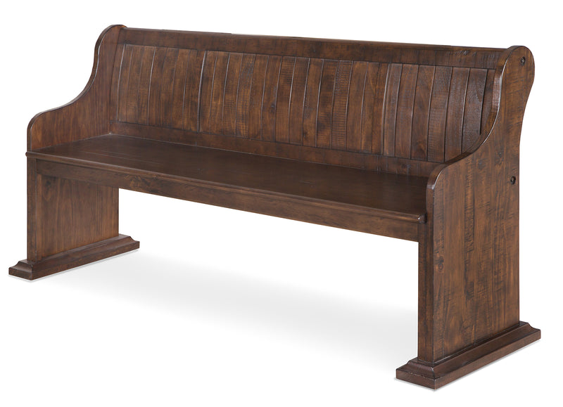 Magnussen Furniture St. Claire Bench in Rustic Pine D4210-79 image