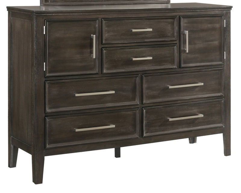 New Classic Furniture Andover 6 Drawer  Dresser  in Nutmeg B677B-050 image