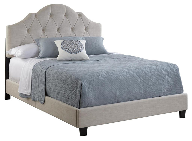 Pulaski All-N-One Fully Upholstered Tuft Saddle Queen Bed DS-2015-290 image