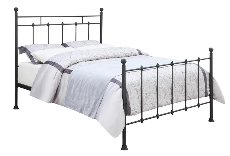 Pulaski All-in-One Black "Shaker" Metal Queen Bed DS-2644-290 image