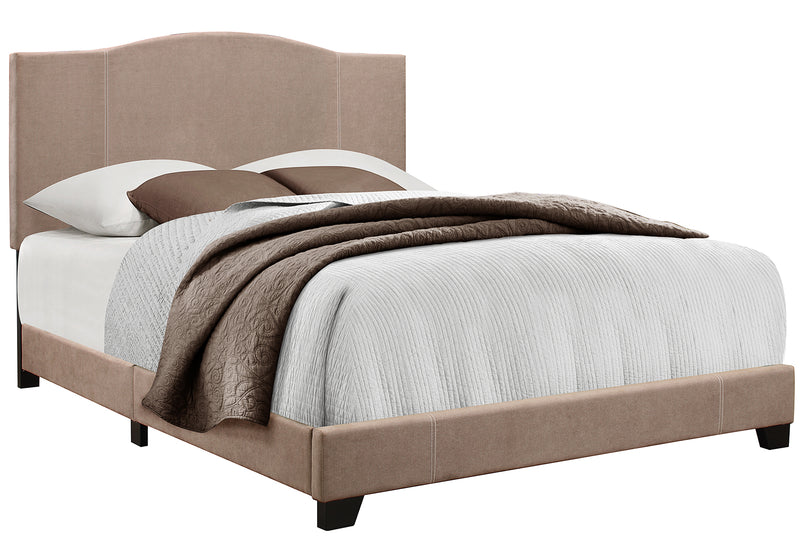 Pulaski ACH All-In-One King Modified Camel Back Upholstered Bed in Grey DS-D122-291-229 image