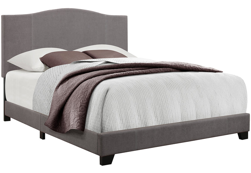 Pulaski ACH All-In-One King Modified Camel Back Upholstered Bed in Grey DS-D122-291-369 image