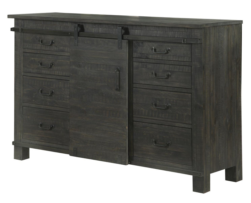 Magnussen Abington Wood Server in Weathered Charcoal D3804-15 image