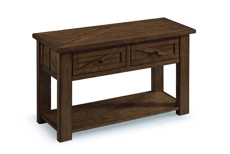 Magnussen Furniture Fraser Rectangular Sofa Table in Rustic Pine T3779-73 image