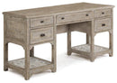 Magnussen Tinley Park Desk Base in Dove Tail Grey H4646-05B image