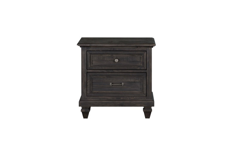 Magnussen Furniture Calistoga Drawer Nightstand in Weathered Charcoal Y2590-01 image