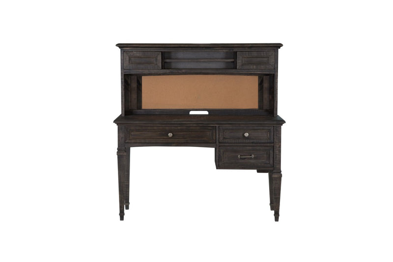 Magnussen Furniture Calistoga Desk with Hutch in Weathered Charcoal Y2590-30H image