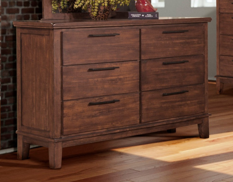 New Classic Furniture Cagney Dresser in Chestnut B594-050 image