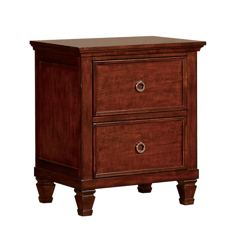 New Classic Furniture Tamarack Nightstand in Brown Cherry BB044C-040 image