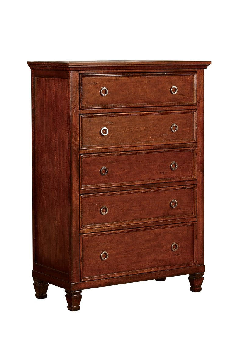 New Classic Furniture Tamarack Chest in Brown Cherry BB044C-070 image