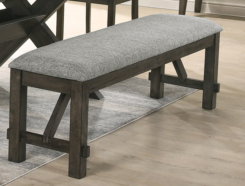 New Classic Furniture Gulliver Bench in Rustic Brown D1902-25 image