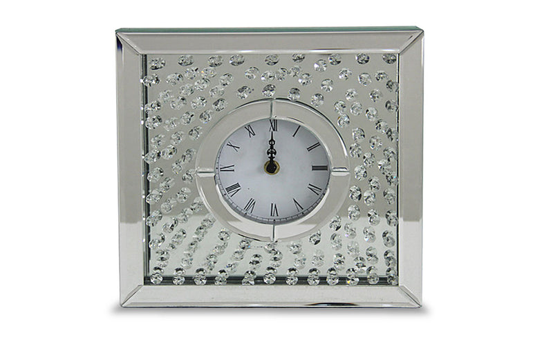 AICO Montreal Table Clock w/Crystal Accents FS-MNTRL-5042 image