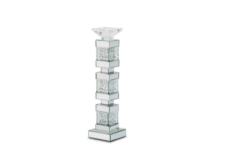 AICO Montreal Mirrored/Crystal Candle Holders, Tall (2/pack) FS-MNTRL151-PK2 image