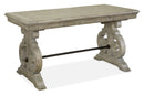 Magnussen Tinley Park Writing Desk in Dove Tail Grey H4646-01 image