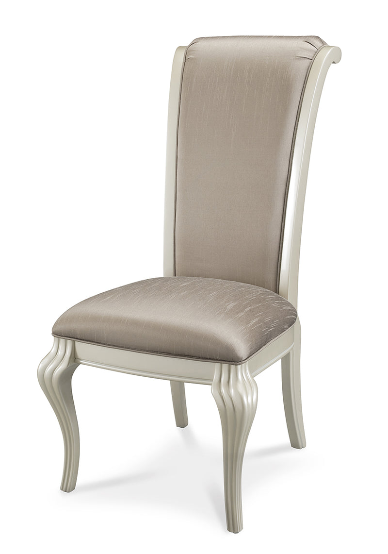 AICO Hollywood Swank Side Chair in Pearl NT03003-08 (Set of 2) image