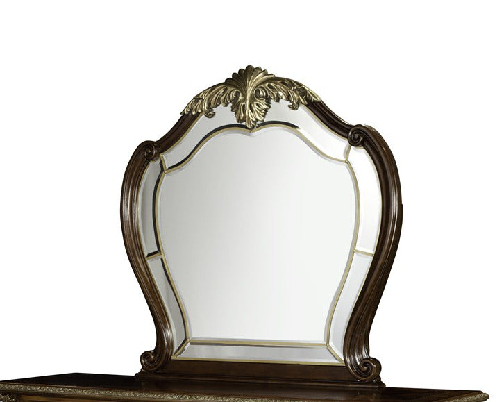 AICO Imperial Court Miror in Radiant Chestnut 79060-40 CLOSEOUT image