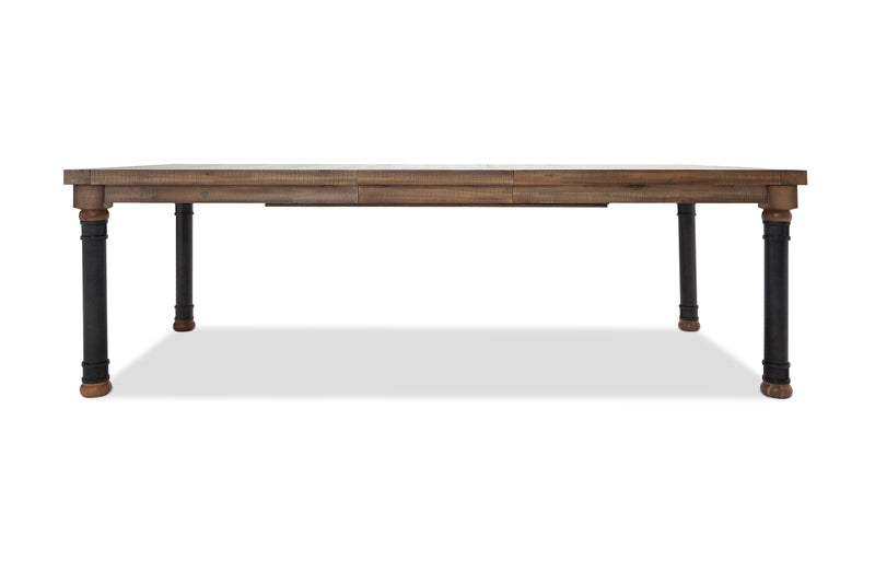 Aico Crossings Rectangle Dining Table w/ Extension Leaf in Reclaimed Barn KI-CRSG000EX-217 image