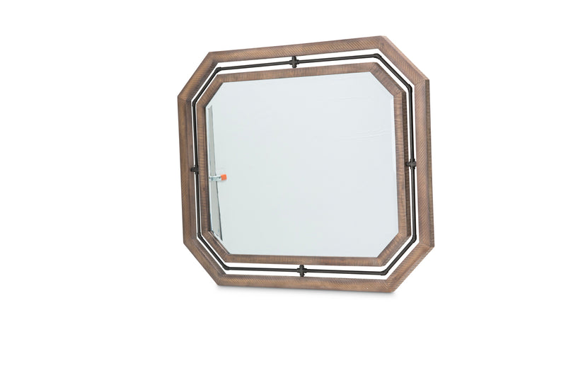 Aico Crossings Wall Mirror in Reclaimed Barn KI-CRSG067-217 image