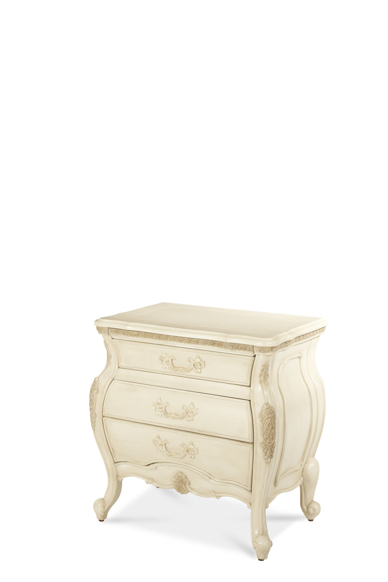 AICO Lavelle Nightstand in Blanc White 54040-04 image