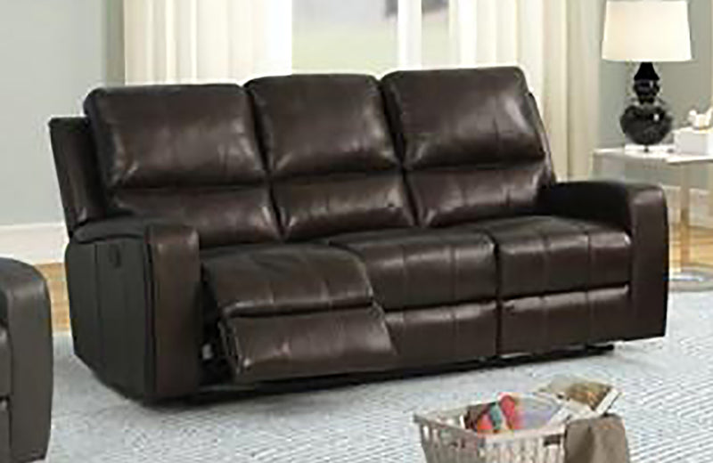 New Classic Furniture Linton Sofa with Dual Recliner in Gray L1721-30-DGR image
