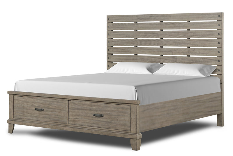 New Classic Furniture Marwick California King Panel Bed in Sand B65-110;B65-128;B65-230 image